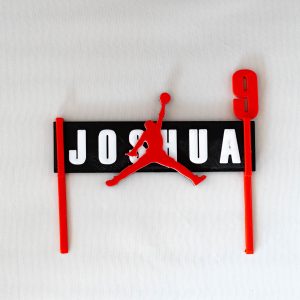 Jordan Jumpman Cake Topper/Name Plate and Centerpiece